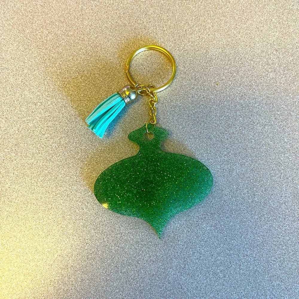 Handmade Christmas Keychain- Ornament - Picture 1 of 6